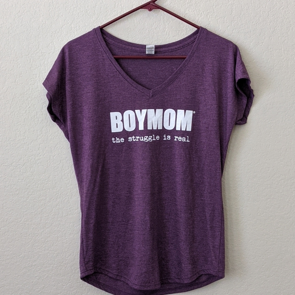 BOYMOM the struggle is real shirt